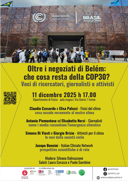 Oltre i negoziati di Belém: che cosa resta della COP30? Voci di ricercatori, giornalisti, attivisti